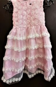Kids Costumes to Hire - Pink dress with flowers - GIRL